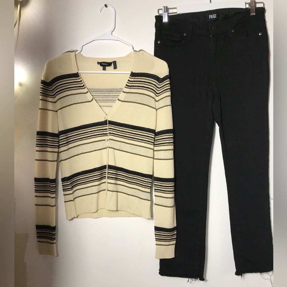 Cardigan and jeans bundle